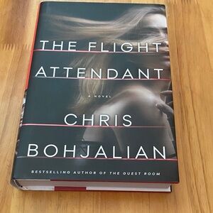 Chris Bohjalian 'The Flight Attendant' Novel - Hardcover Book